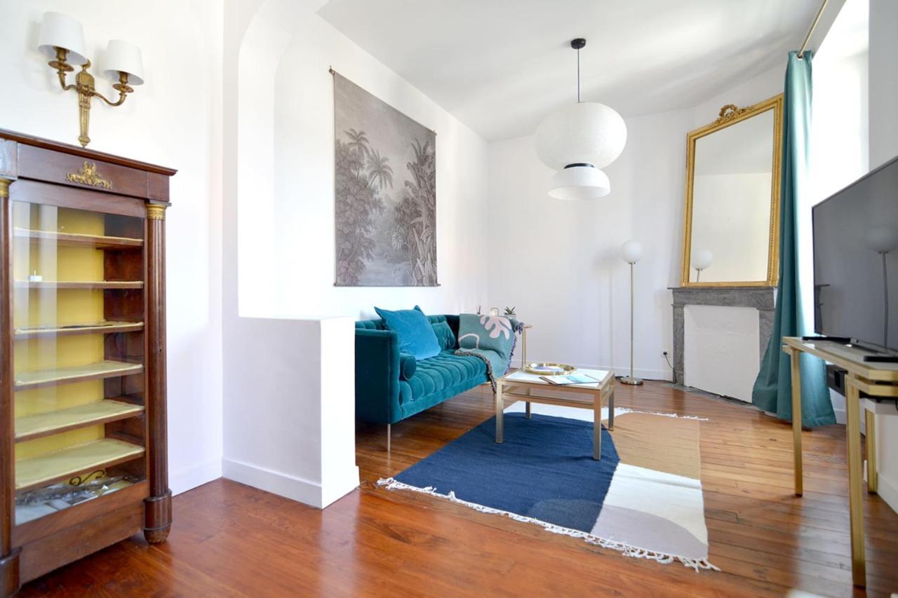 Gambetta Stylish 2 Bedrooms Apartment - Between Beach & Fresh Market Biarritz Eksteriør billede
